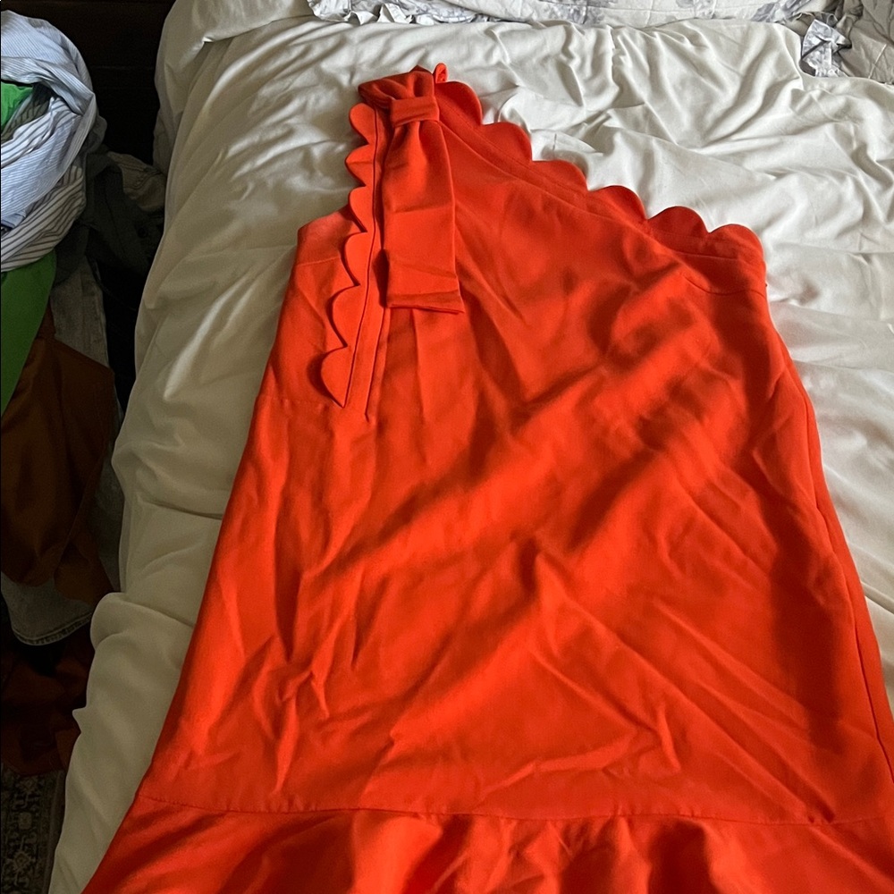 Victoria Beckham for Target Vibrant Orange Dress